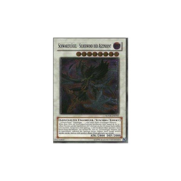 Schwarzfl&uuml;gel - Silberwind der Aszendent (Ultimate Rare) SOVR-DE041umr