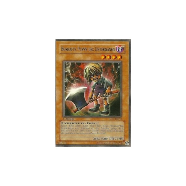 Boshafte Puppe des Untergangs SOD-DE018