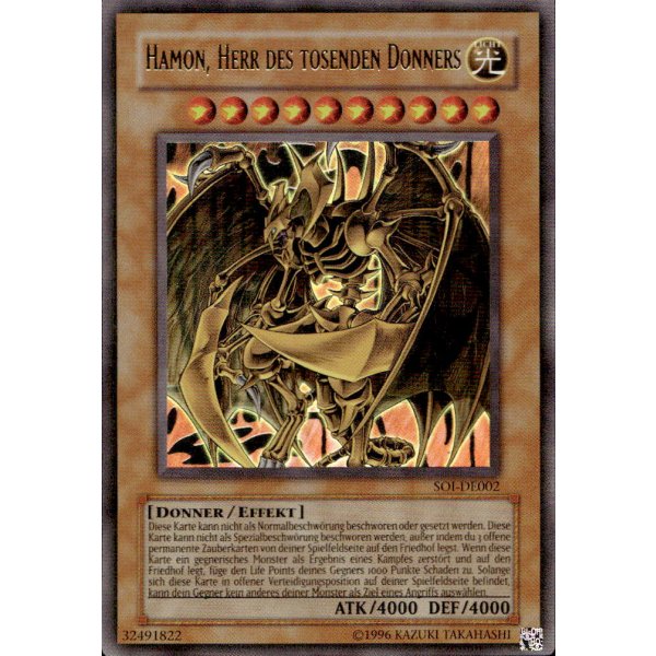Hamon, Herr des tosenden Donners (Ultra Rare) SOI-DE002