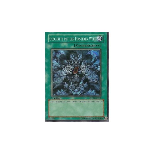 Gesch&auml;fte mit der Finsteren Welt (Super Rare) STON-DE038
