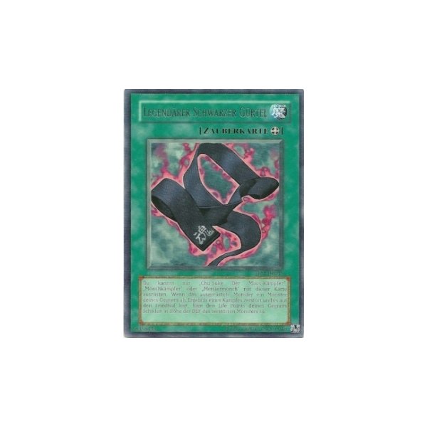Legend&auml;rer Schwarzer G&uuml;rtel (Rare) TLM-DE045