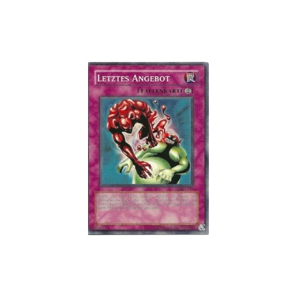 Letztes Angebot TP8-DE012