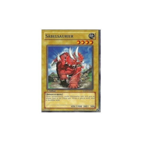 S&auml;belsaurier SD09-DE003