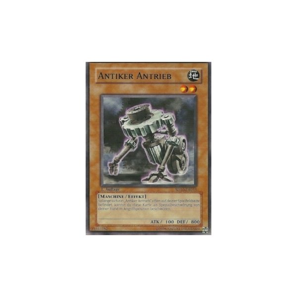 Antiker Antrieb SD10-DE015