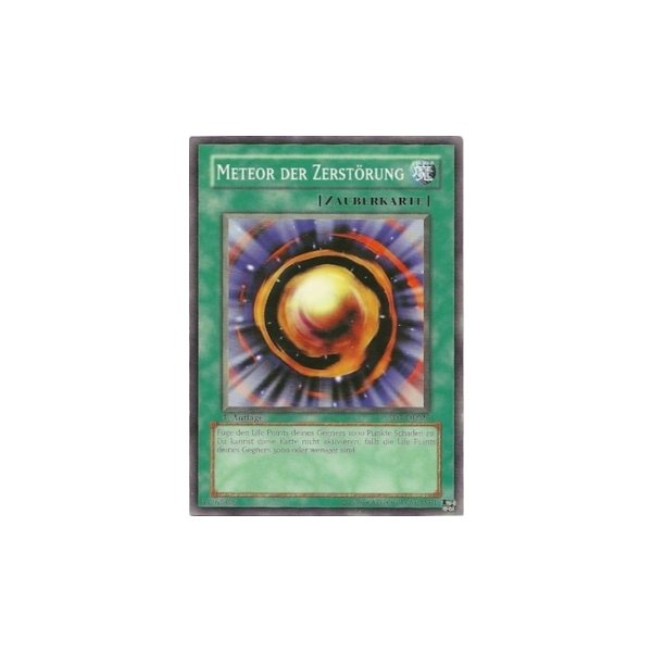 Meteor der Zerst&ouml;rung SD3-DE026