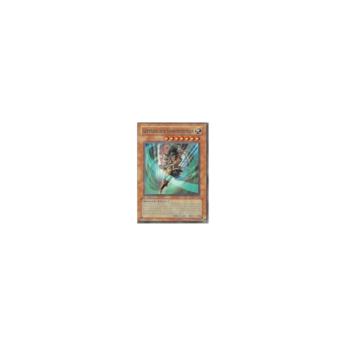 Gerfried, der Schwertmeister SD5-DE016 Yugioh - Gate to the Games