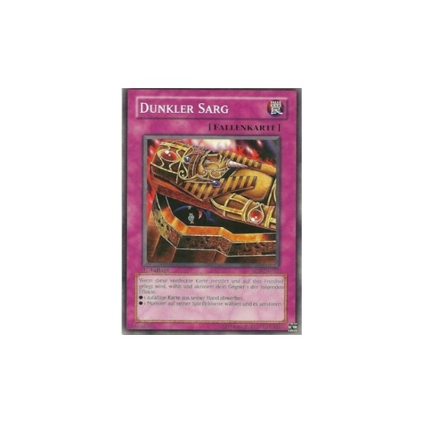 Dunkler Sarg SD8-DE032