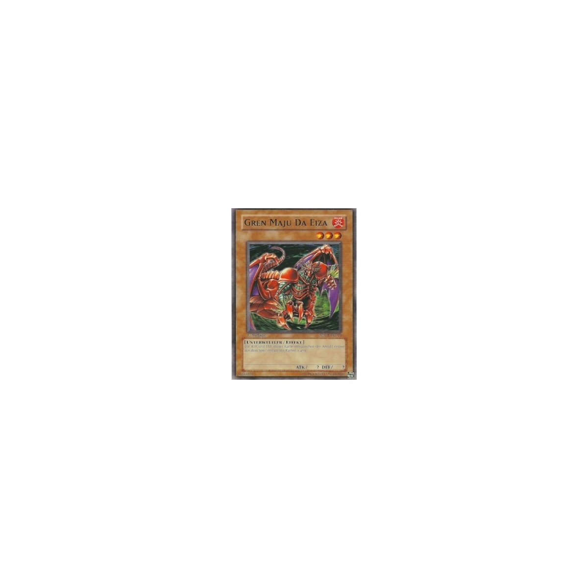 Gren Maju Da Eiza SDDE-DE013 Yugioh - Gate to the Games