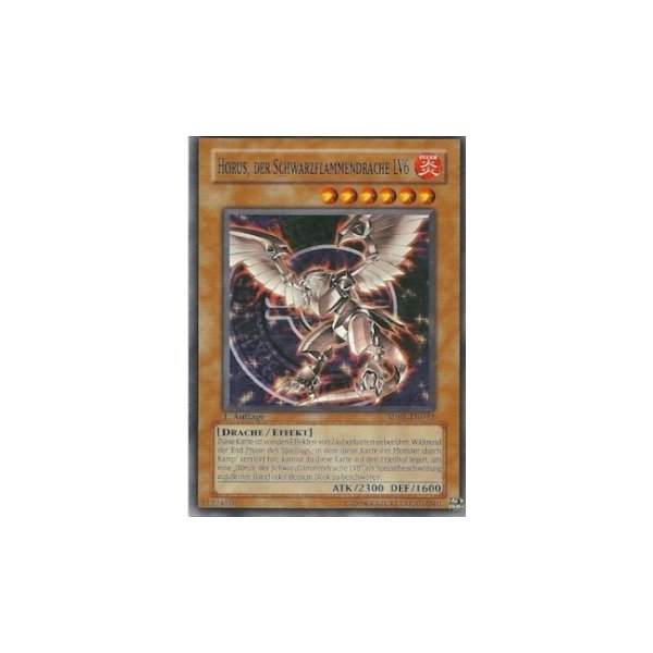 Horus, Der Schwarzflammendrache LV6 SDRL-DE012