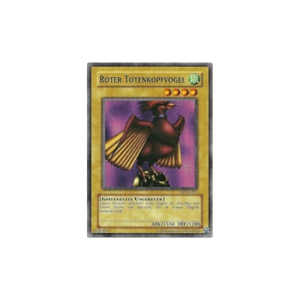 Roter Totenkopfvogel SDK-G027