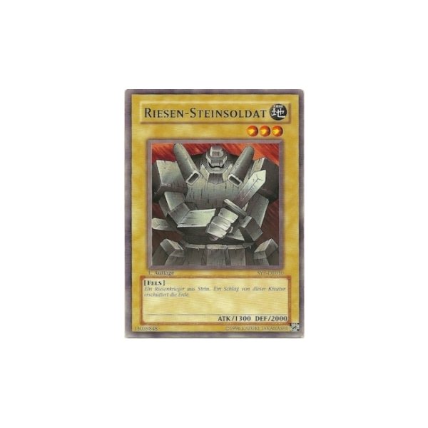 Riesen-Steinsoldat SYE-DE010