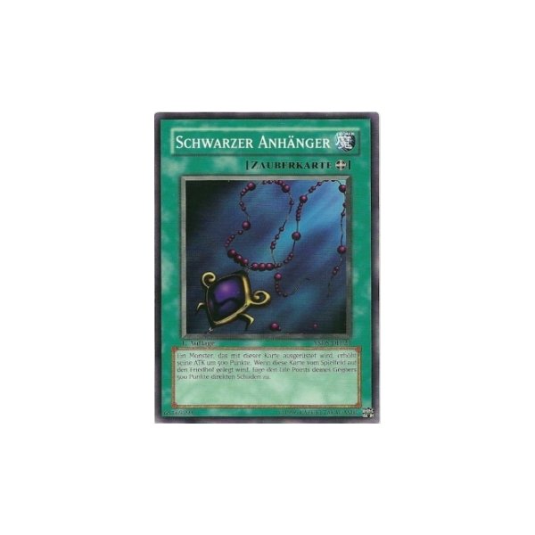 Schwarzer Anh&auml;nger YSDS-DE021