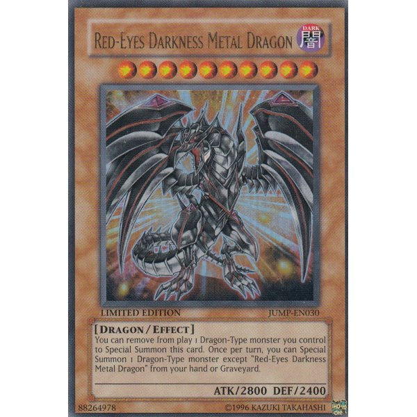 Red-Eyes Darkness Metal Dragon JUMP-EN030