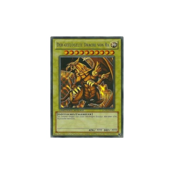 Der gefl&uuml;gelte Drache von Ra LC01-DE003