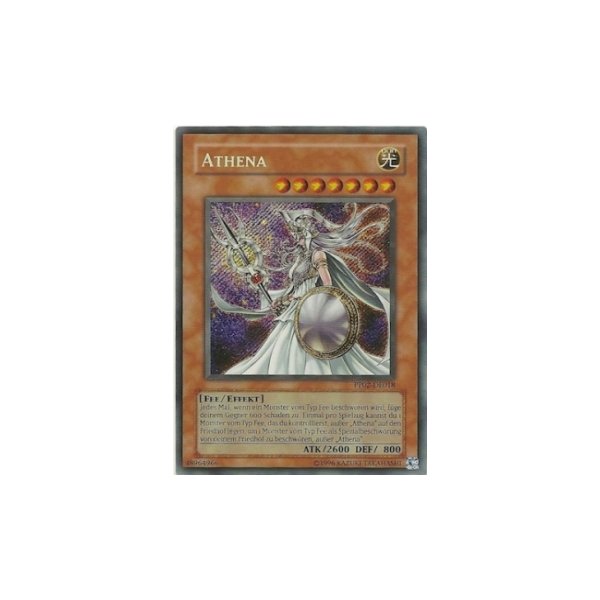 athena yugioh card Yu-Gi-Oh - SR05-EN013 Once per turn Missprinted Athena, is it worth