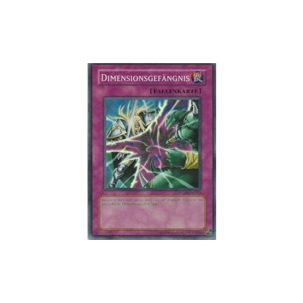 Dimensionsgef&auml;ngnis WC08-DE003