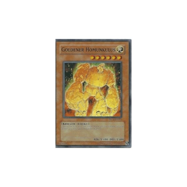 Goldener Homunkulus WC6-DE001