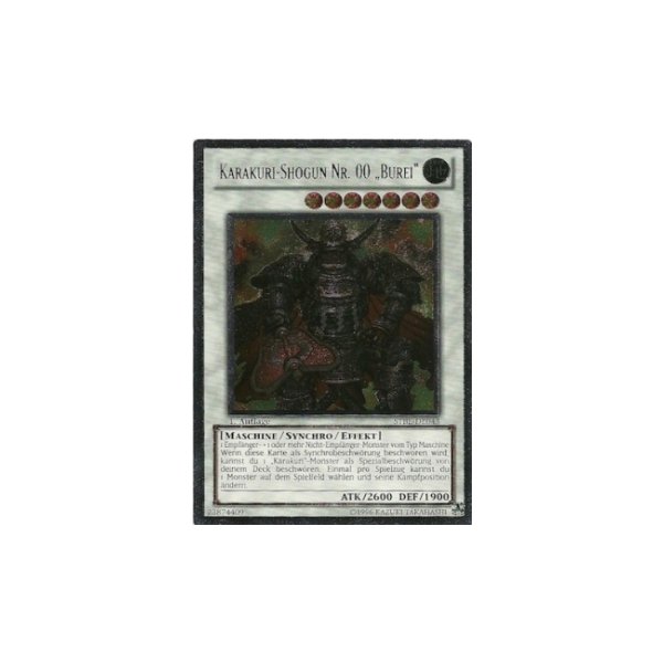 Karakuri-Shogun Nr. 00 &quot;Burei&quot; (Ultimate Rare) STBL-DE043umr