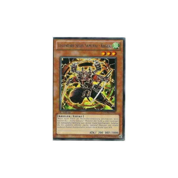 Legend&auml;re Sechs Samurai - Kageki STOR-DE022