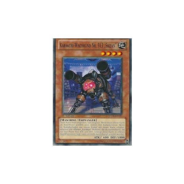 Karakuri-Wachhund Nr. 313 &quot;Saizan&quot; STOR-DE027