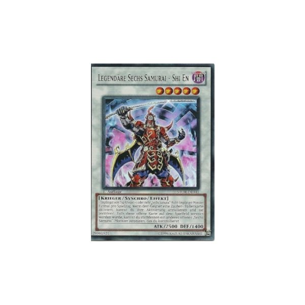Legend&auml;re Sechs Samurai - Shi En (Ultra Rare) STOR-DE041