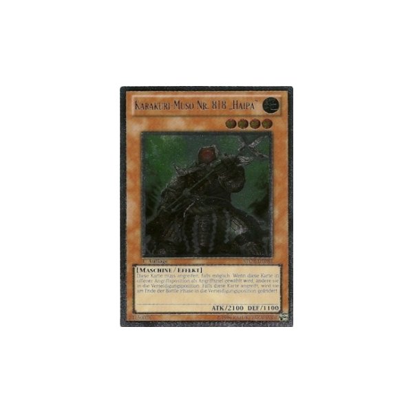 Karakuri-Muso Nr. 818 &quot;Haipa&quot; (Ultimate Rare) STOR-DE083umr