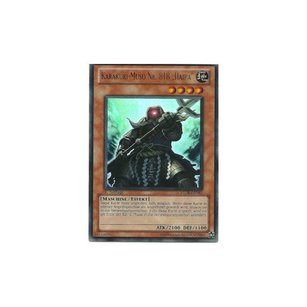 Karakuri-Muso Nr. 818 &quot;Haipa&quot; (Ultra Rare) STOR-DE083