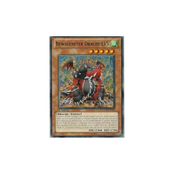 Bewaffneter Drache LV5 SDDL-DE019