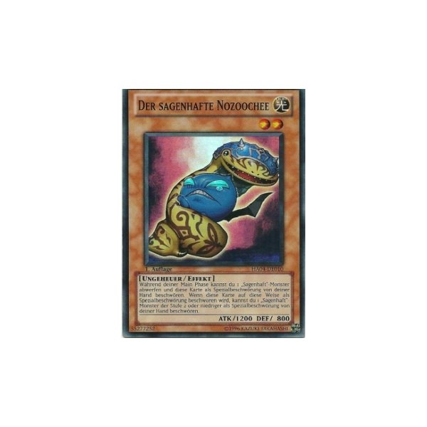 Der sagenhafte Nozoochee HA04-DE010