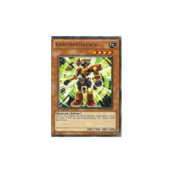 Ger&uuml;mpeldiener EXVC-DE001