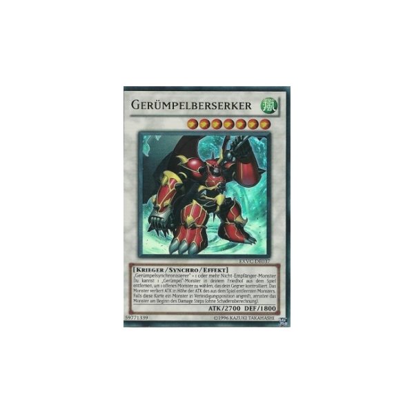 Ger&uuml;mpelberserker (Ultra Rare) EXVC-DE037