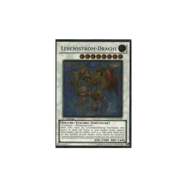 Lebensstrom-Drache (Ultimate Rare) EXVC-DE038umr