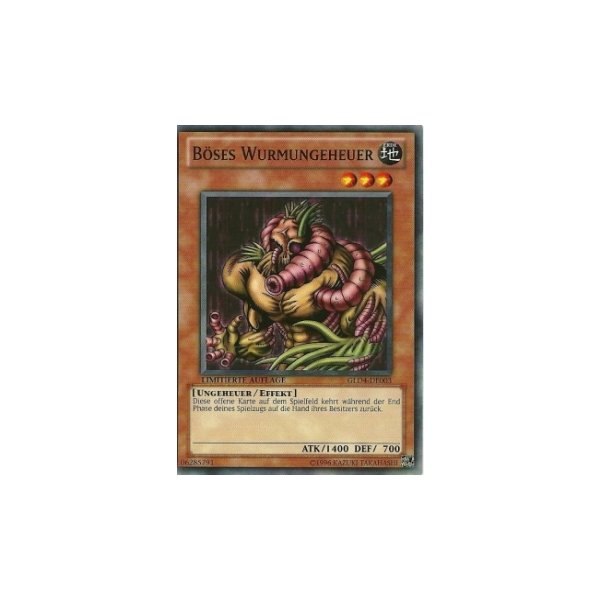 B&ouml;ses Wurmungeheuer GLD4-DE003