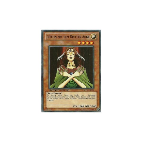 G&ouml;ttin mit dem dritten Auge GLD4-DE004