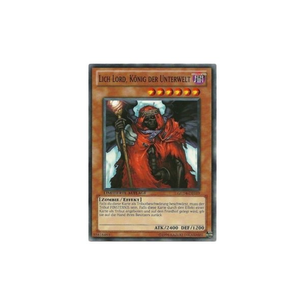 Lich Lord, K&ouml;nig der Unterwelt GLD4-DE019