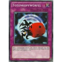 Totenkopfwürfel GLD4-DE046