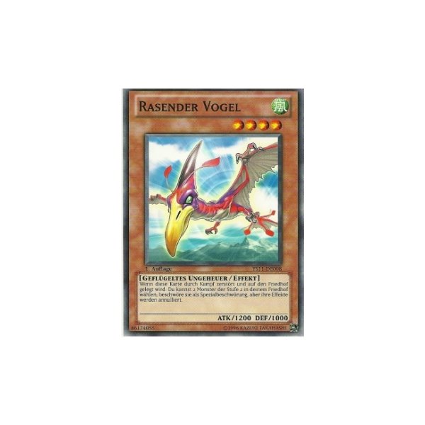 Rasender Vogel YS11-DE008