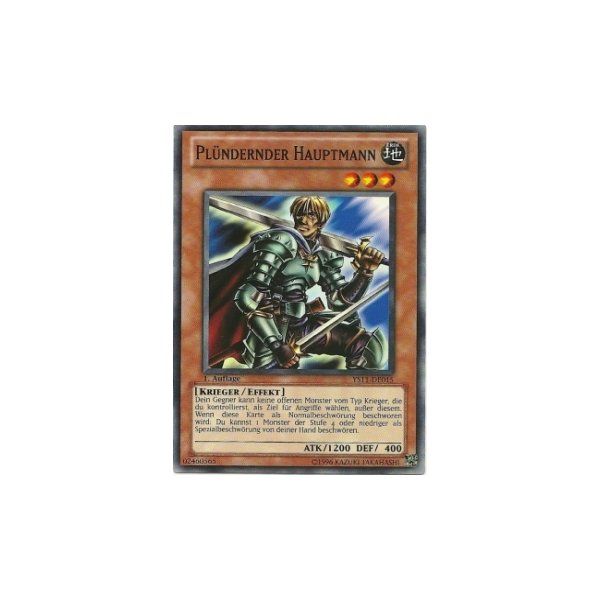 Pl&uuml;ndernder Hauptmann YS11-DE015