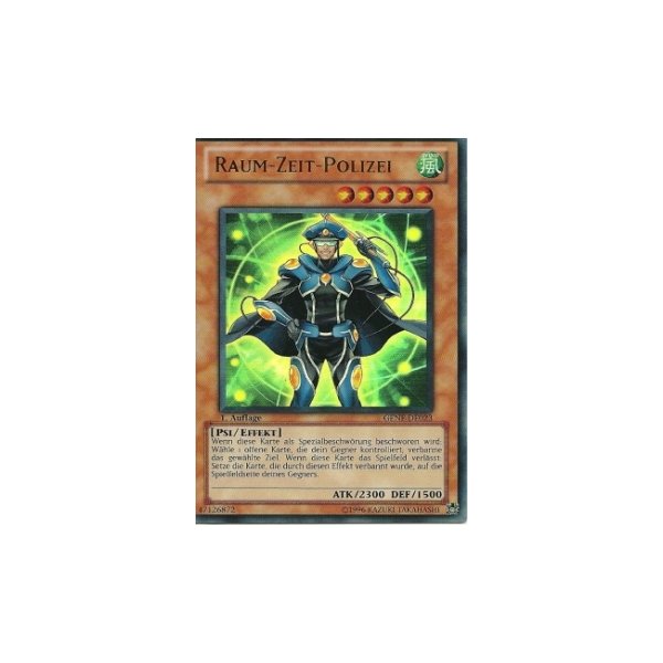 Raum-Zeit-Polizei (Ultra Rare) GENF-DE023