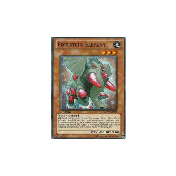 Edelstein-Elefant GENF-DE025