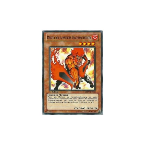 Meister der flammenden Drachenschwerter GENF-DE032