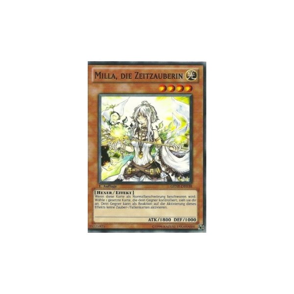 Milla, die Zeitzauberin GENF-DE038
