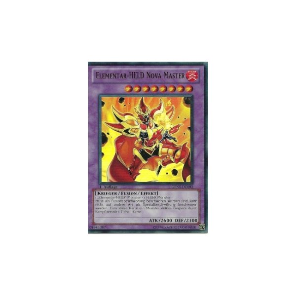 Elementar-HELD Nova Master (Ultra Rare) GENF-DE093