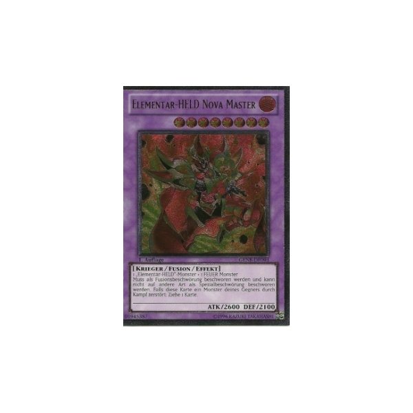 Elementar-HELD Nova Master (Ultimate Rare) GENF-DE093umr