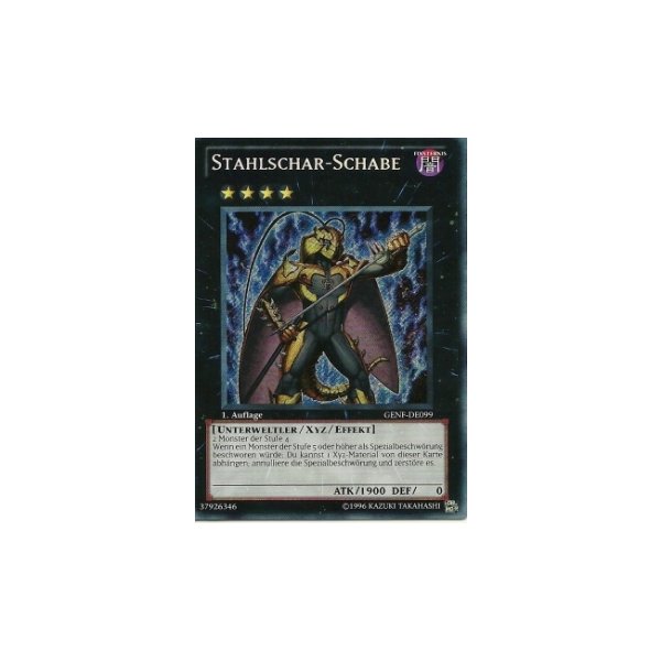 Stahlschar-Schabe GENF-DE099