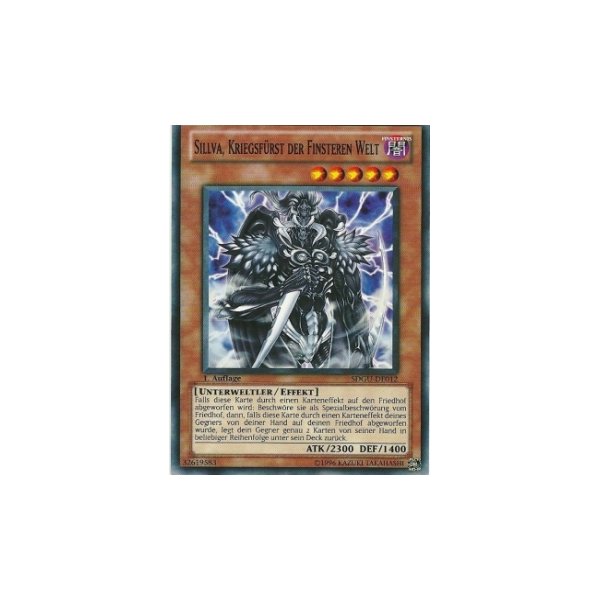 Sillva, Kriegsf&uuml;rst der Finsteren Welt SDGU-DE012