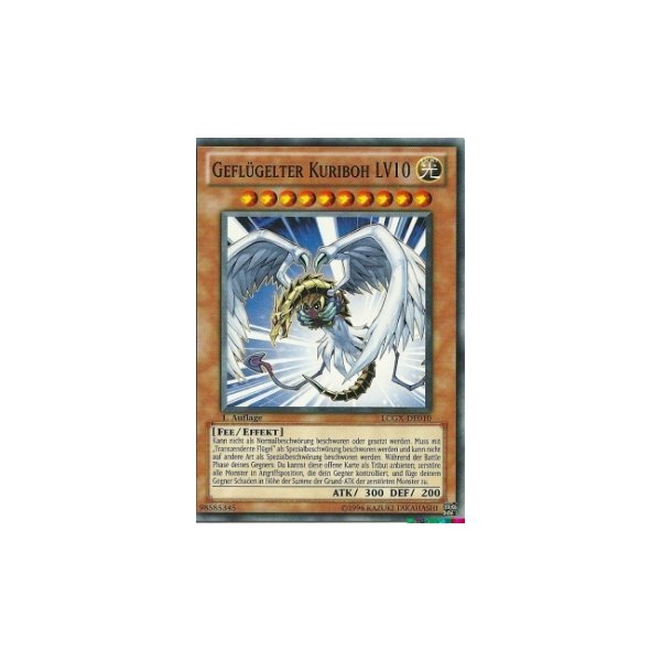 Gefl&uuml;gelter Kuriboh LV10 LCGX-DE010