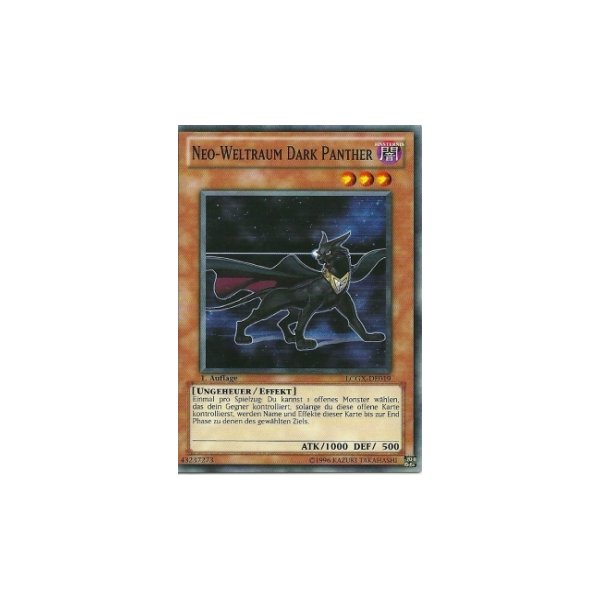 Neo-Weltraum Dark Panther LCGX-DE019
