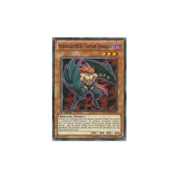 Schicksals-HELD - Captain Tenacious LCGX-DE123