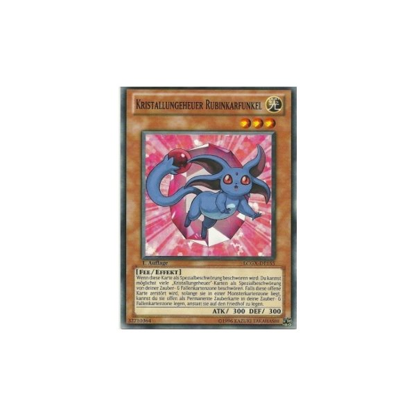 Kristallungeheuer Rubinkarfunkel LCGX-DE155